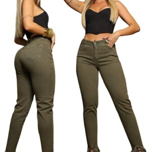 calça boot cut jeans estonado